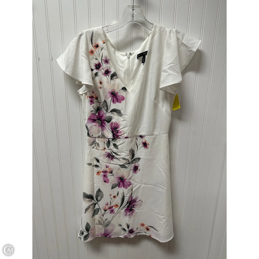 Dress Party Short By White House Black Market In Floral Print, Size: Xs