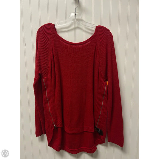 Sweater By Inc In Red, Size: Xl