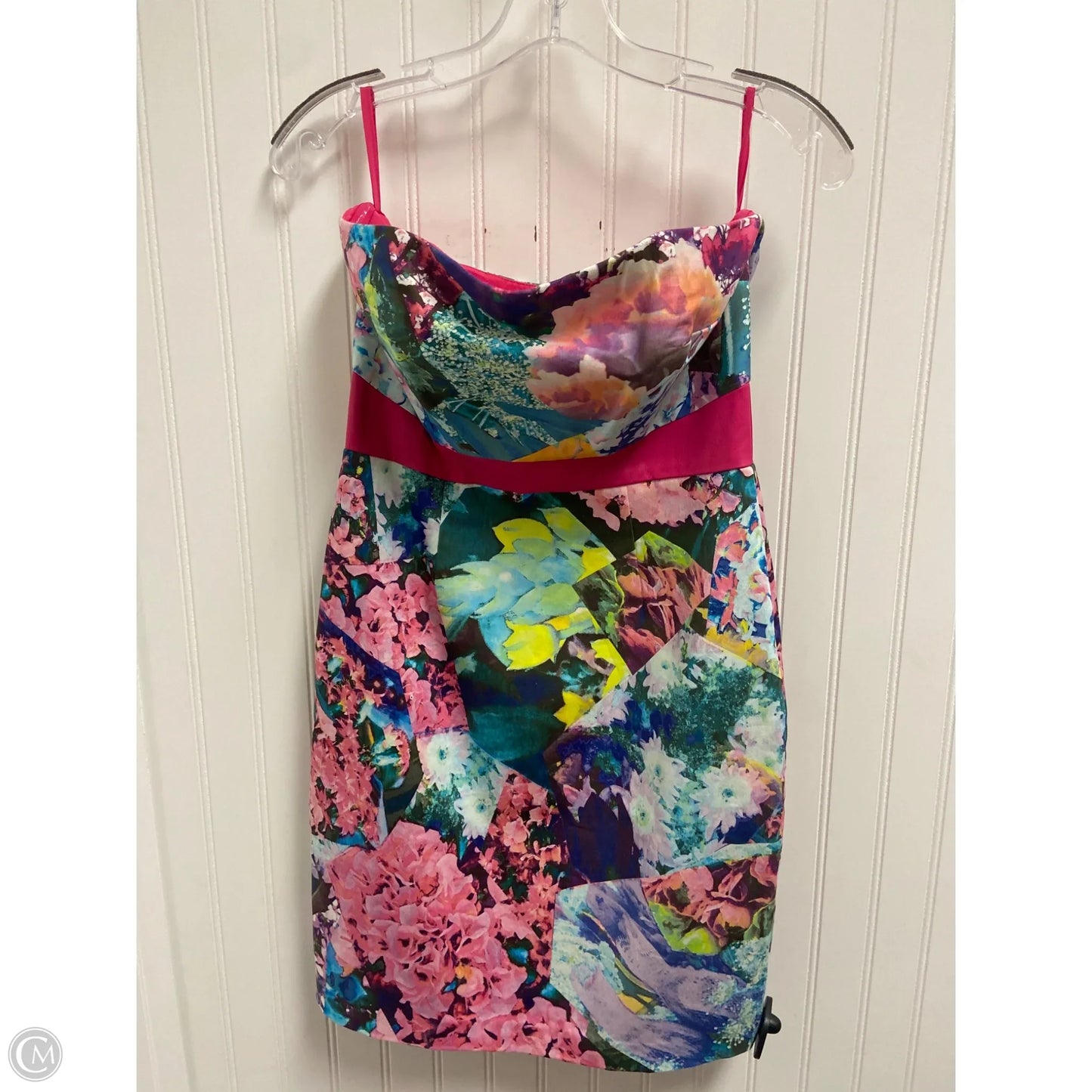 Dress Casual Short By Cynthia Steffe In Blue & Pink, Size: 2