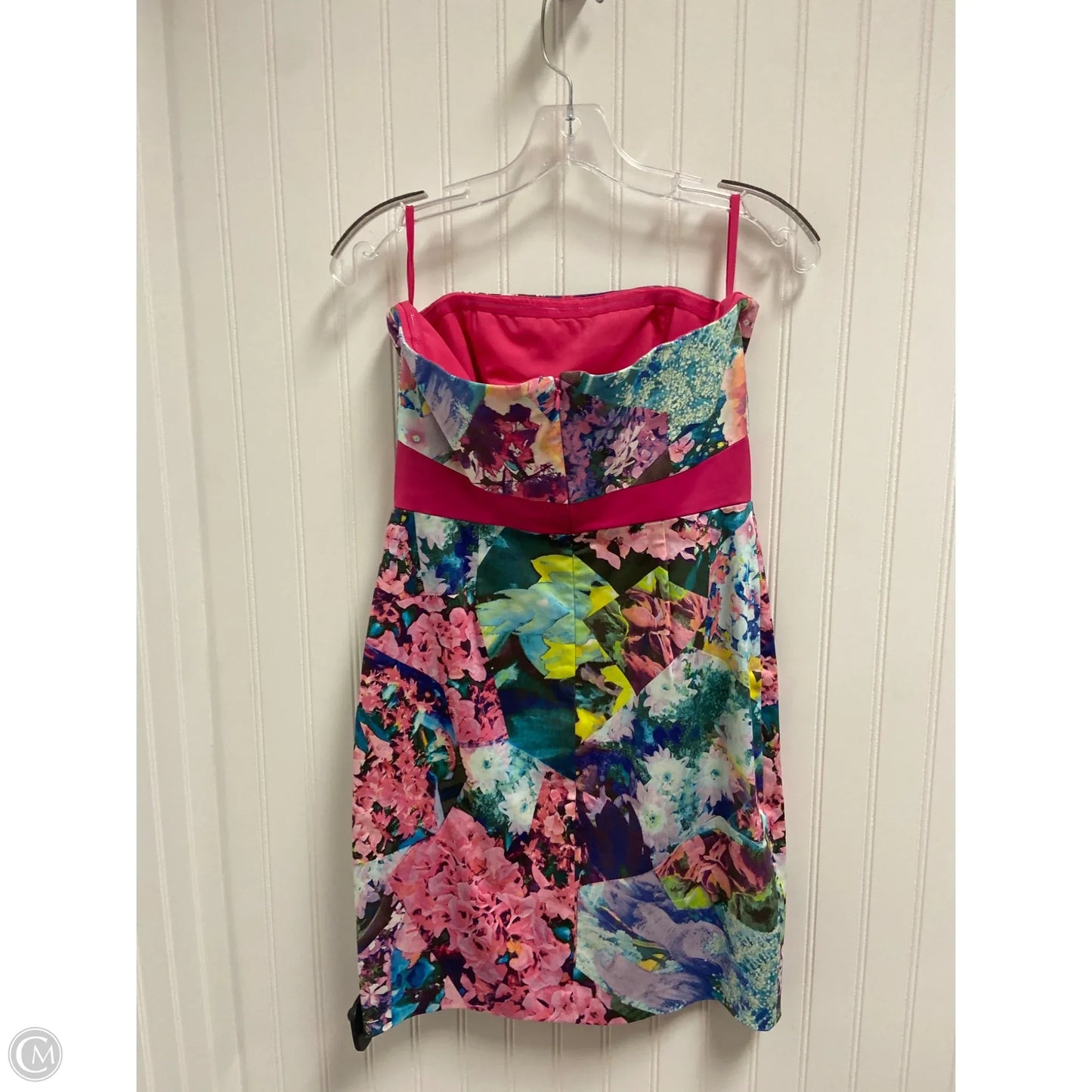 Dress Casual Short By Cynthia Steffe In Blue & Pink, Size: 2