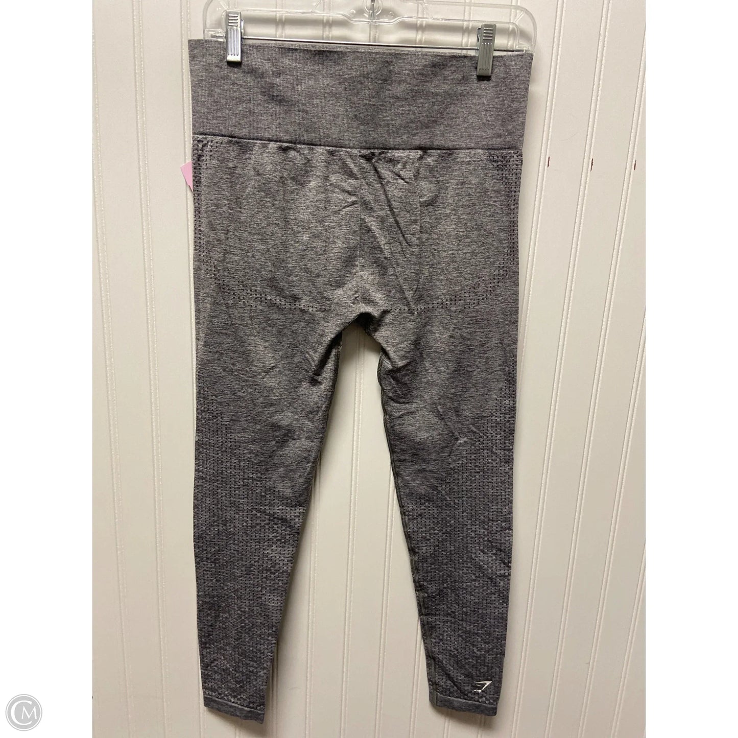 Athletic Leggings By Gym Shark In Grey, Size: M