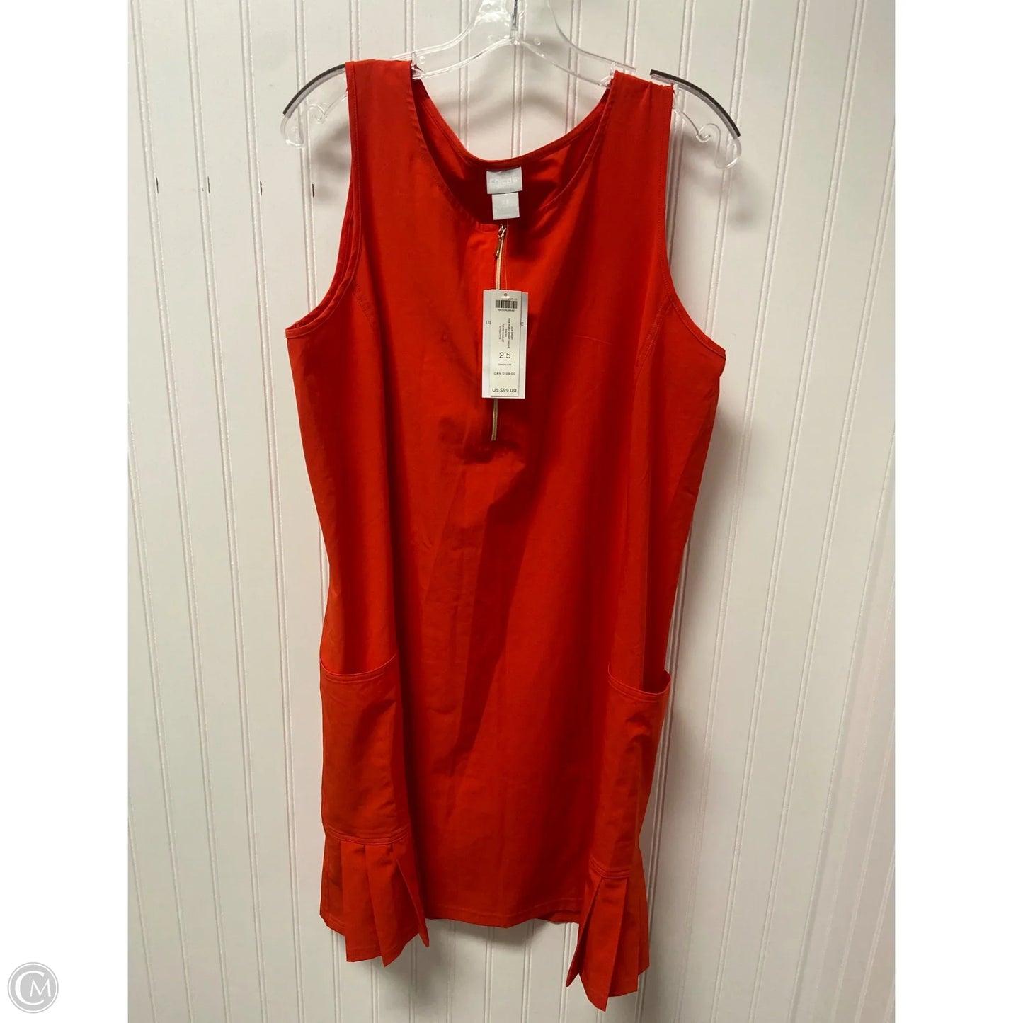 Dress Casual Short By Chicos In Red, Size: L / 2.5