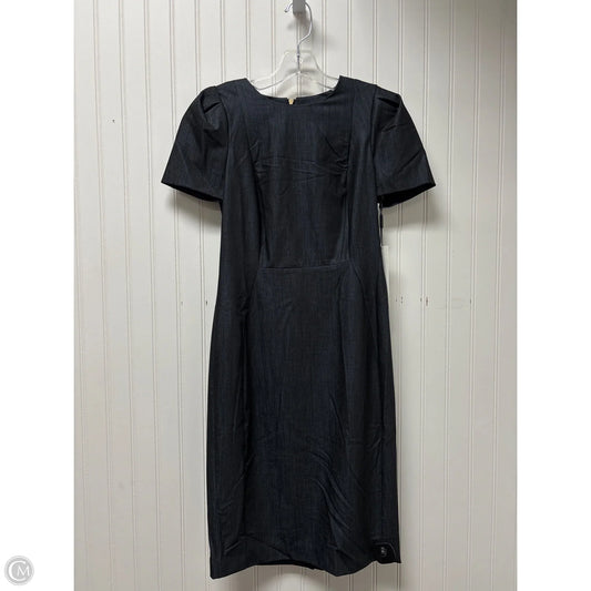 Dress Casual Midi By Calvin Klein In Navy, Size: S