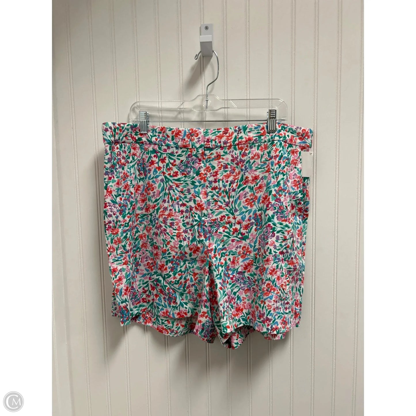 Shorts By J. Crew In Green & Pink, Size: 16