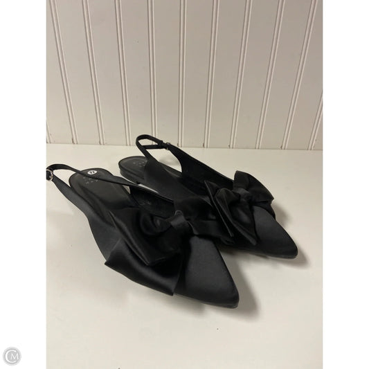 Shoes Flats By A New Day In Black, Size: 11