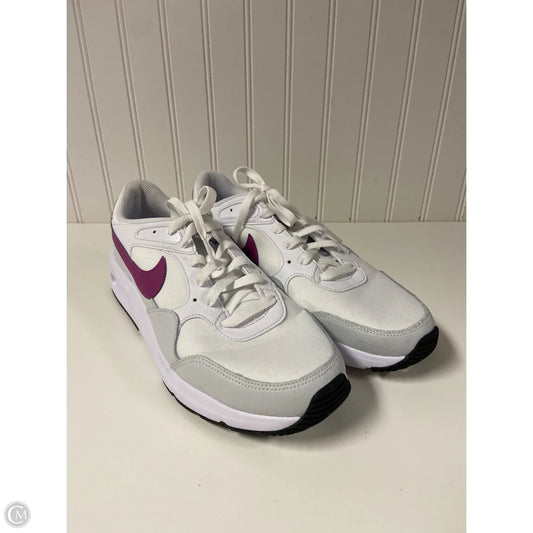 Shoes Athletic By Nike In White, Size: 11.5