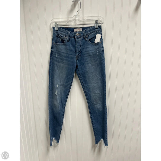 Jeans Skinny By Lucky Brand In Blue Denim, Size: 2