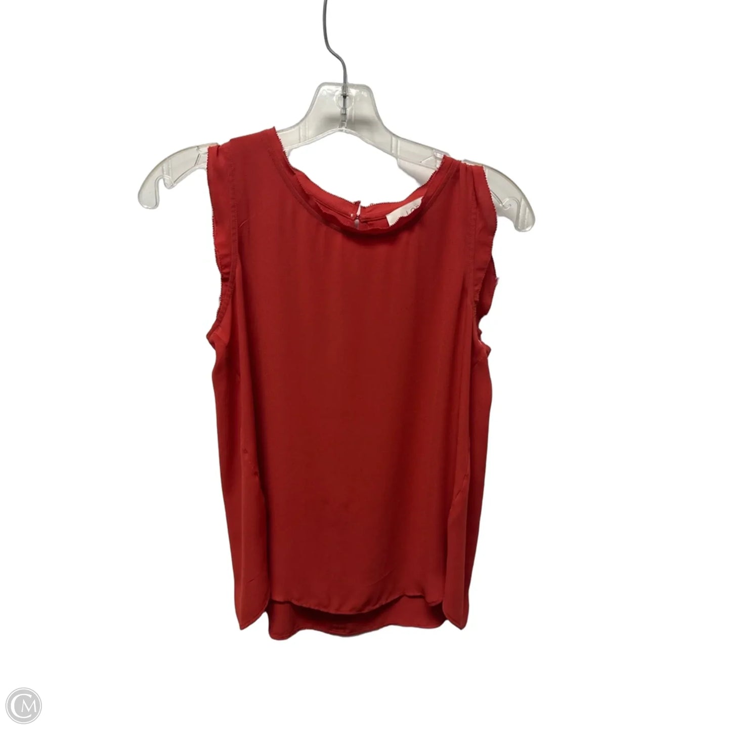 Top Sleeveless By Loft In Pink, Size: S