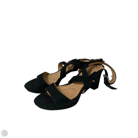 Shoes Heels Block By Abella In Black, Size: 8.5