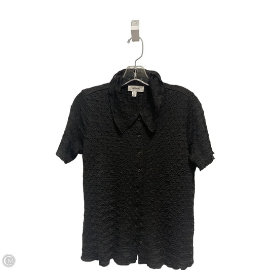 Top Short Sleeve Designer By Jason Wu In Black, Size: M