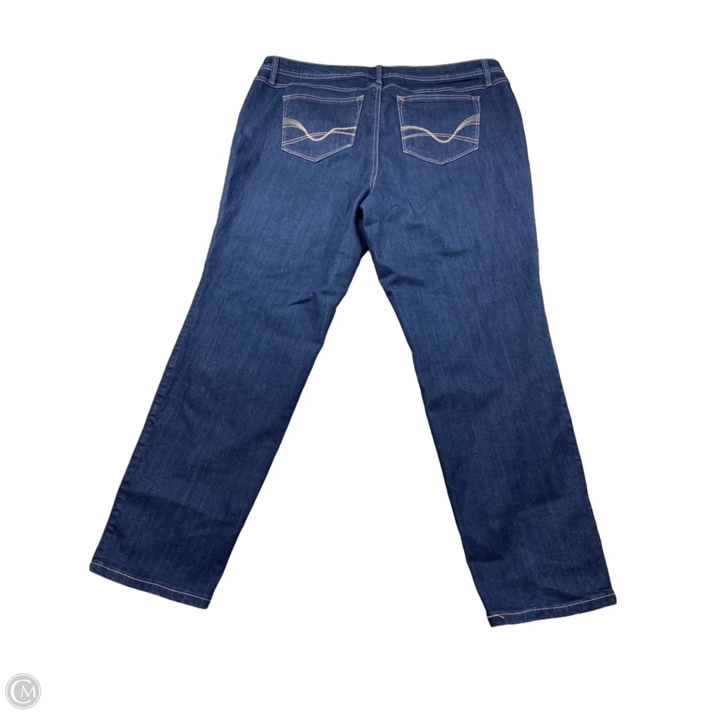 Jeans Skinny By Clothes Mentor In Blue Denim, Size: 18
