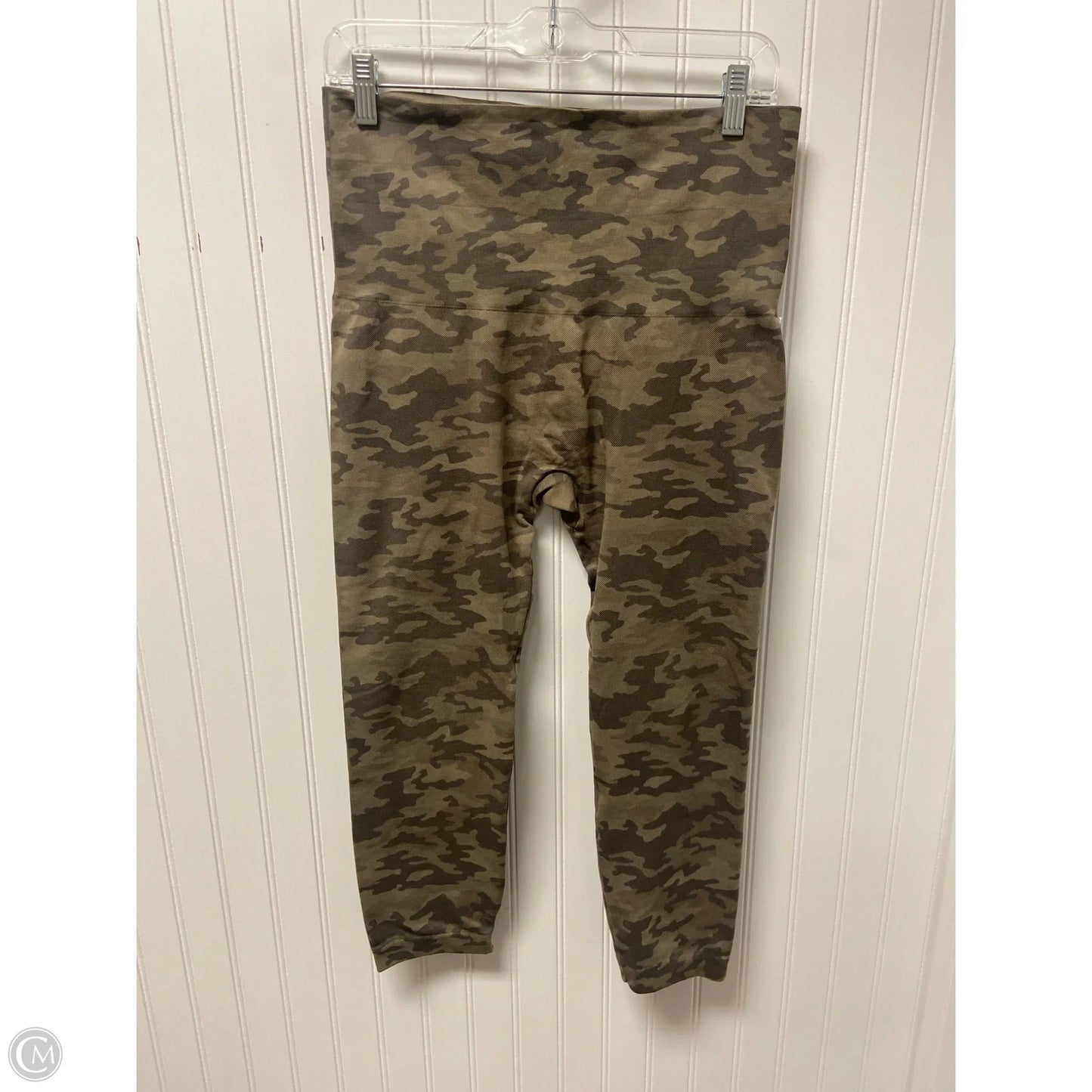 Pants Cropped By Spanx In Camouflage Print, Size: 2x