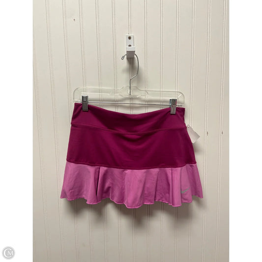 Athletic Skirt By Nike In Purple, Size: M
