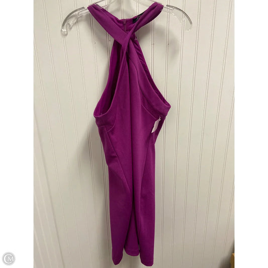 Dress Casual Midi By Trina By Trina Turk In Purple, Size: L