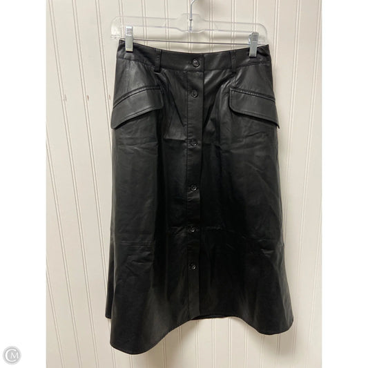 Skirt Maxi By Banana Republic In Black, Size: 0