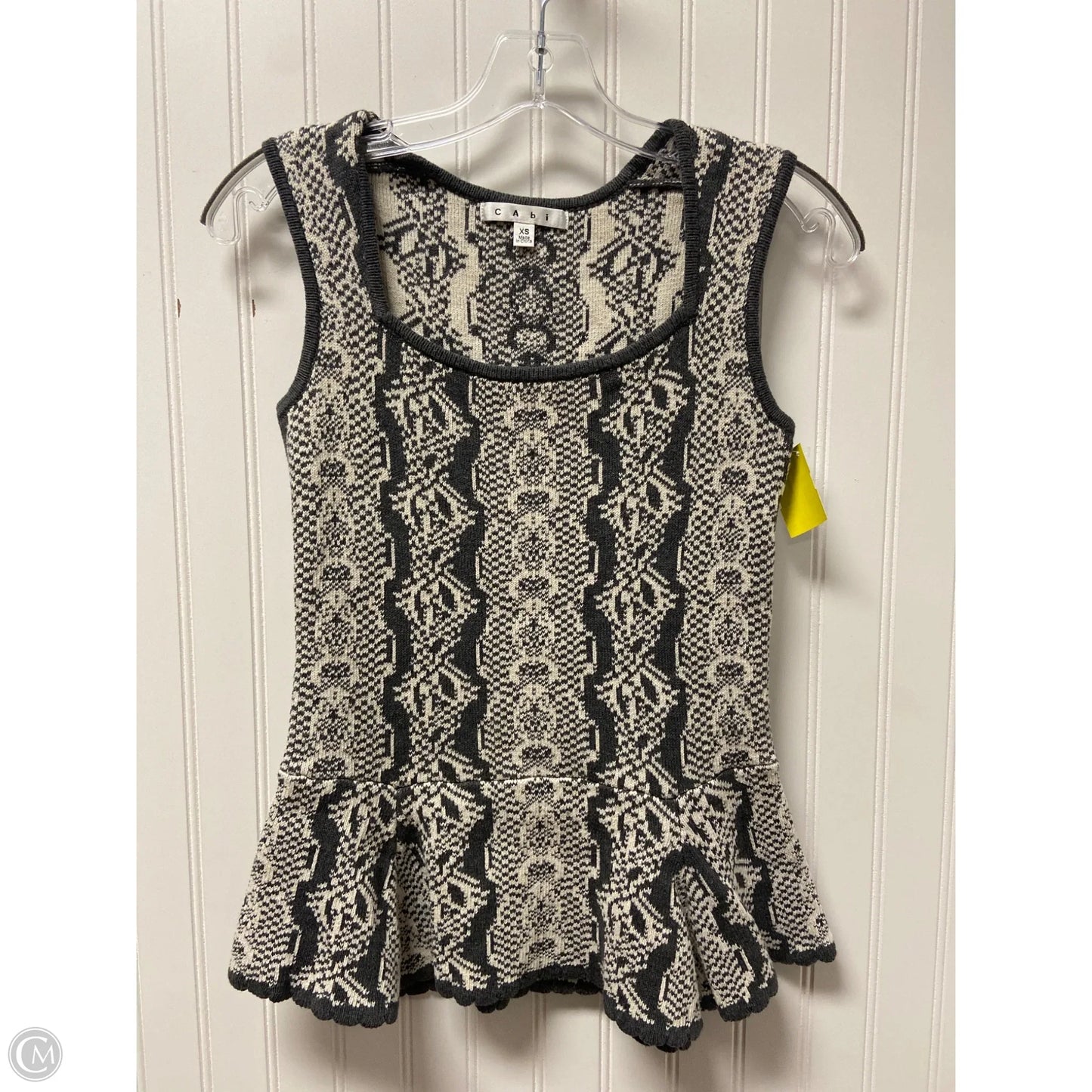 Sweater By Cabi In Grey, Size: Xs