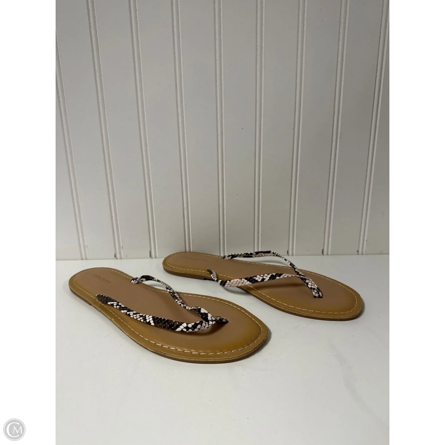 Sandals Flats By Old Navy In Brown, Size: 8