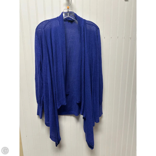 Cardigan By Ann Taylor In Blue, Size: S