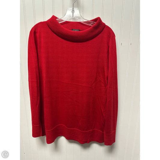 Sweater By Talbots In Red, Size: 2x
