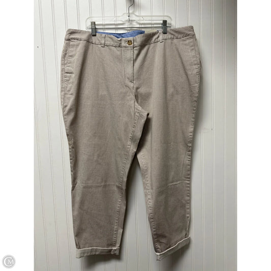 Pants Dress By Talbots In Striped Pattern, Size: 18