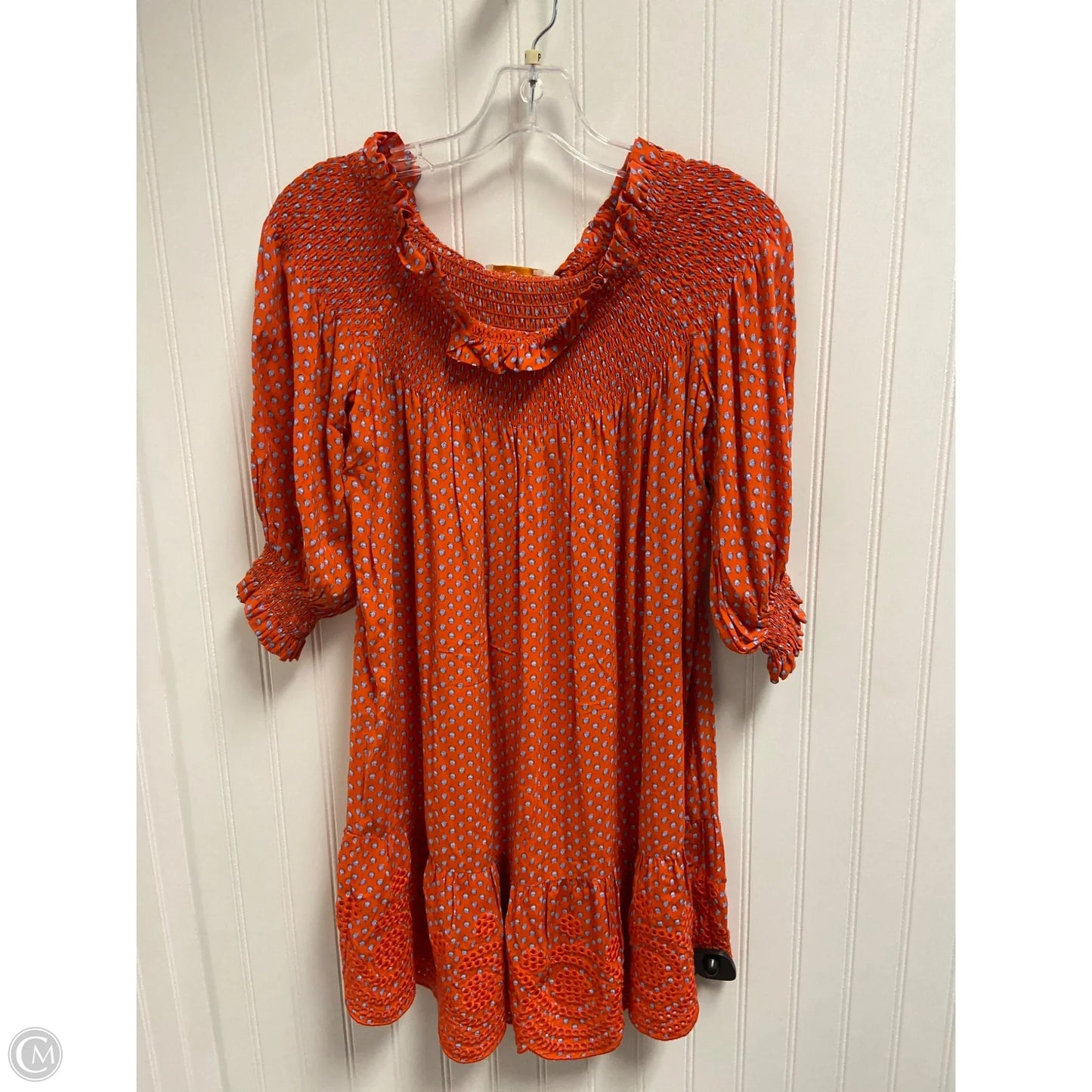 Dress Designer By Tory Burch In Orange, Size: Xs