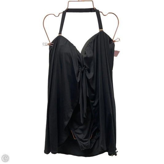 Swimsuit By Ralph Lauren In Black, Size: 3x