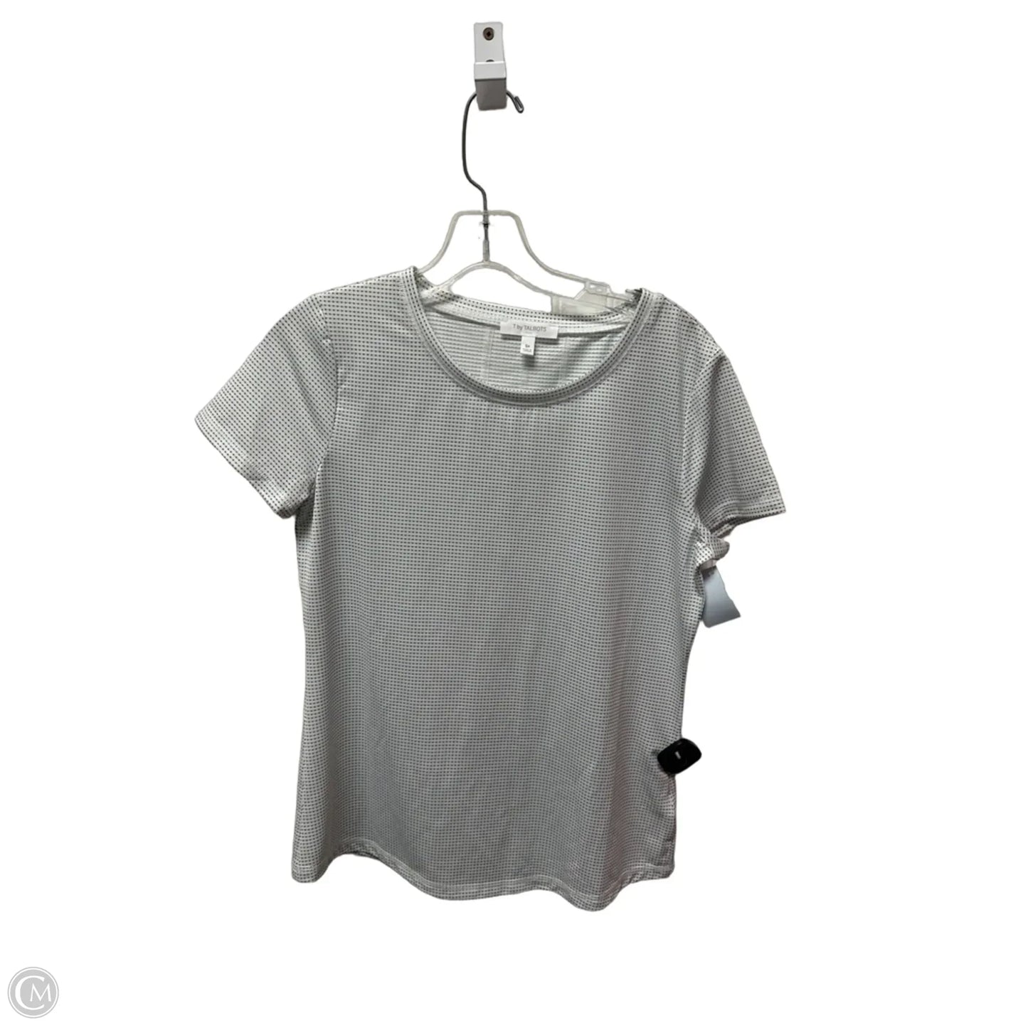 Top Short Sleeve By Talbots In Polkadot Pattern, Size: S
