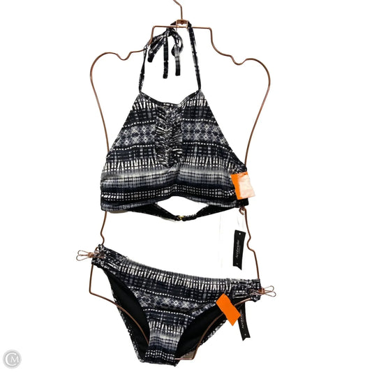Swimsuit 2pc By Clothes Mentor In Black & White, Size: M