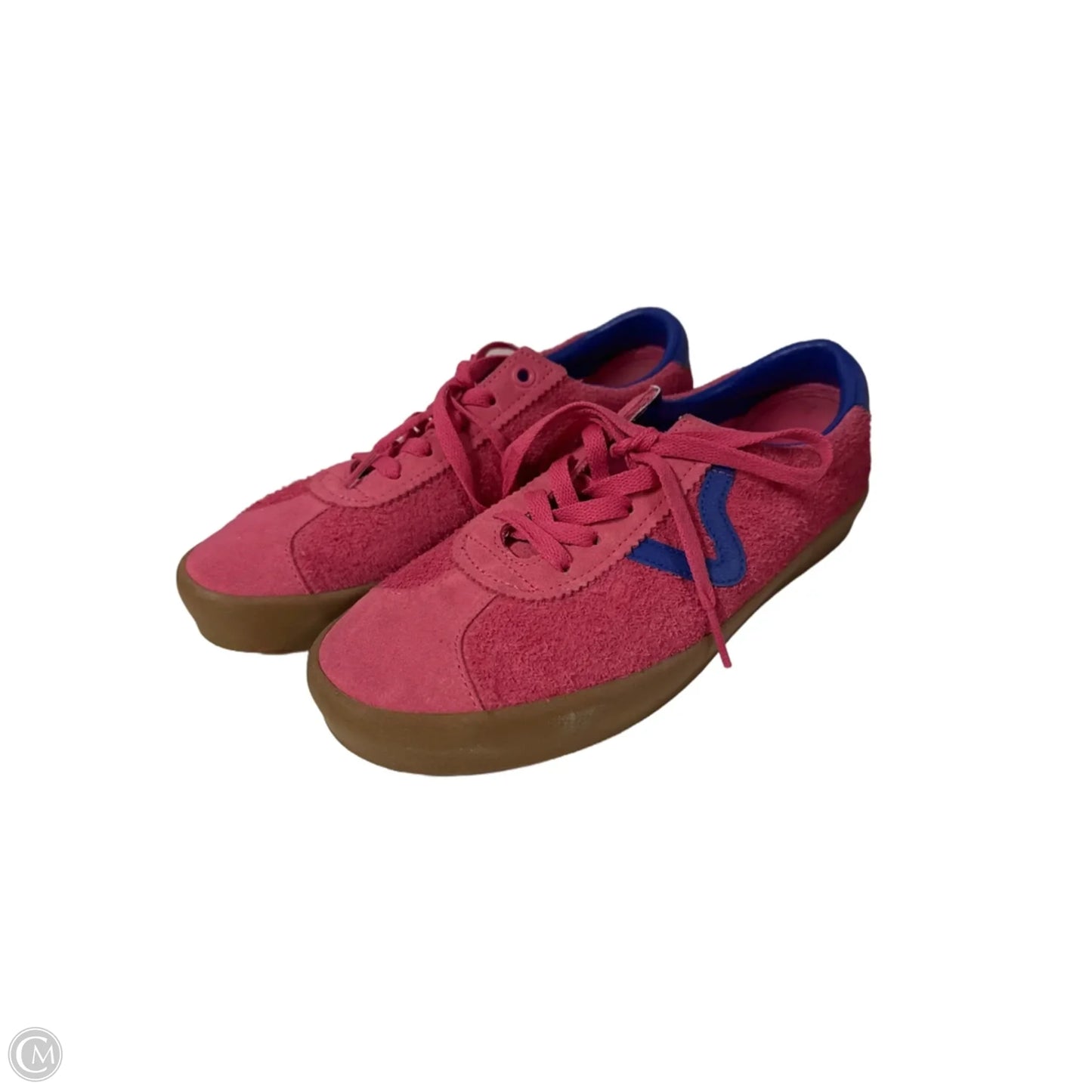 Shoes Athletic By Vans In Plaid Pattern, Size: 6.5