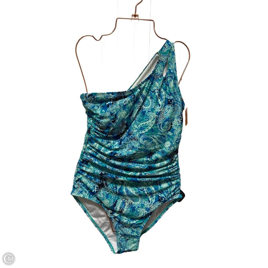 Swimsuit By Clothes Mentor In Green, Size: L