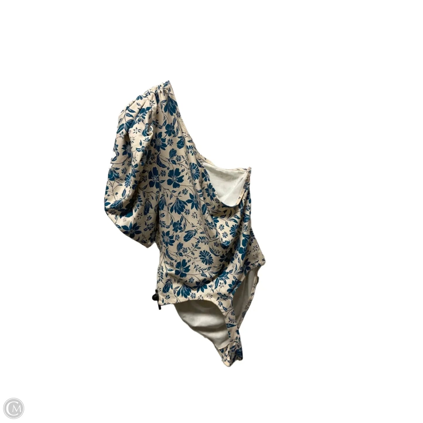 Bodysuit By Free People In Blue & Cream, Size: S