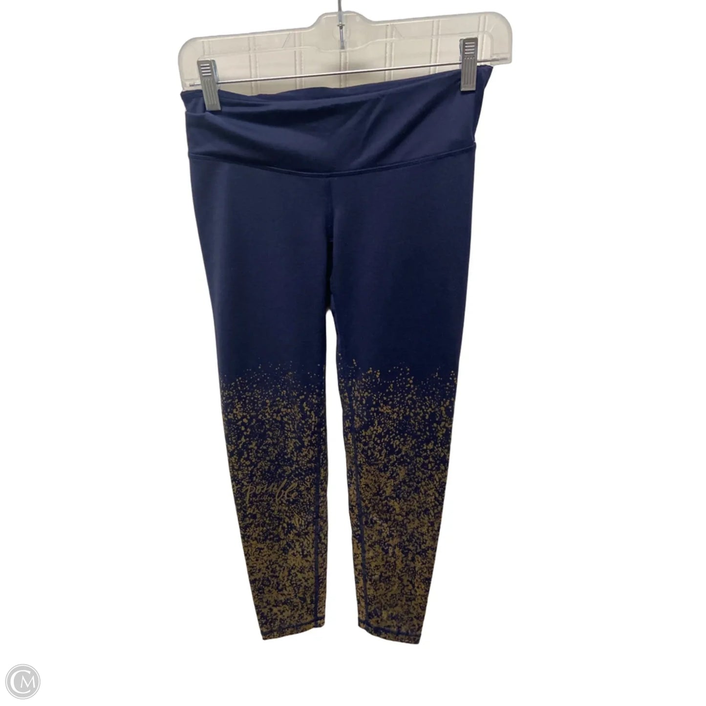 Pants Designer By Lilly Pulitzer In Blue & Gold, Size: S