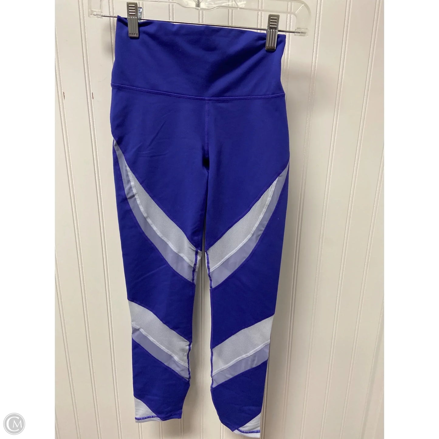 Athletic Leggings By Fabletics In Purple, Size: Xxs