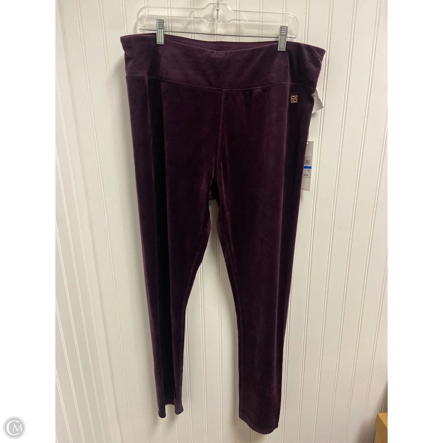Pants Lounge By Calvin Klein In Purple, Size: Xl