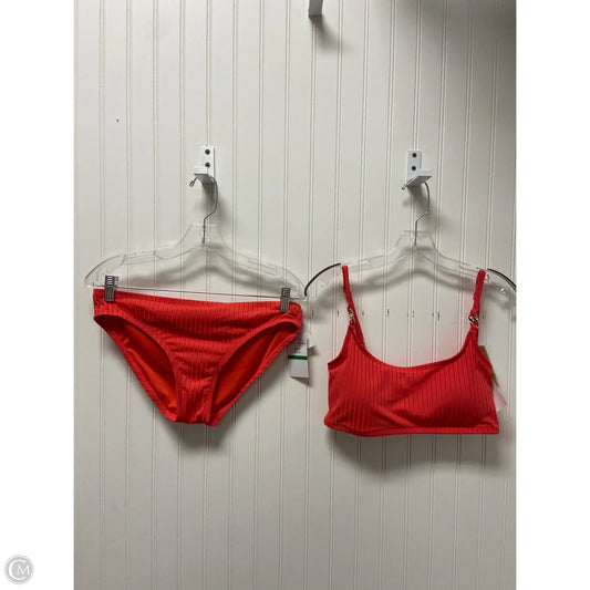 Swimsuit 2pc By Michael By Michael Kors In Red, Size: L