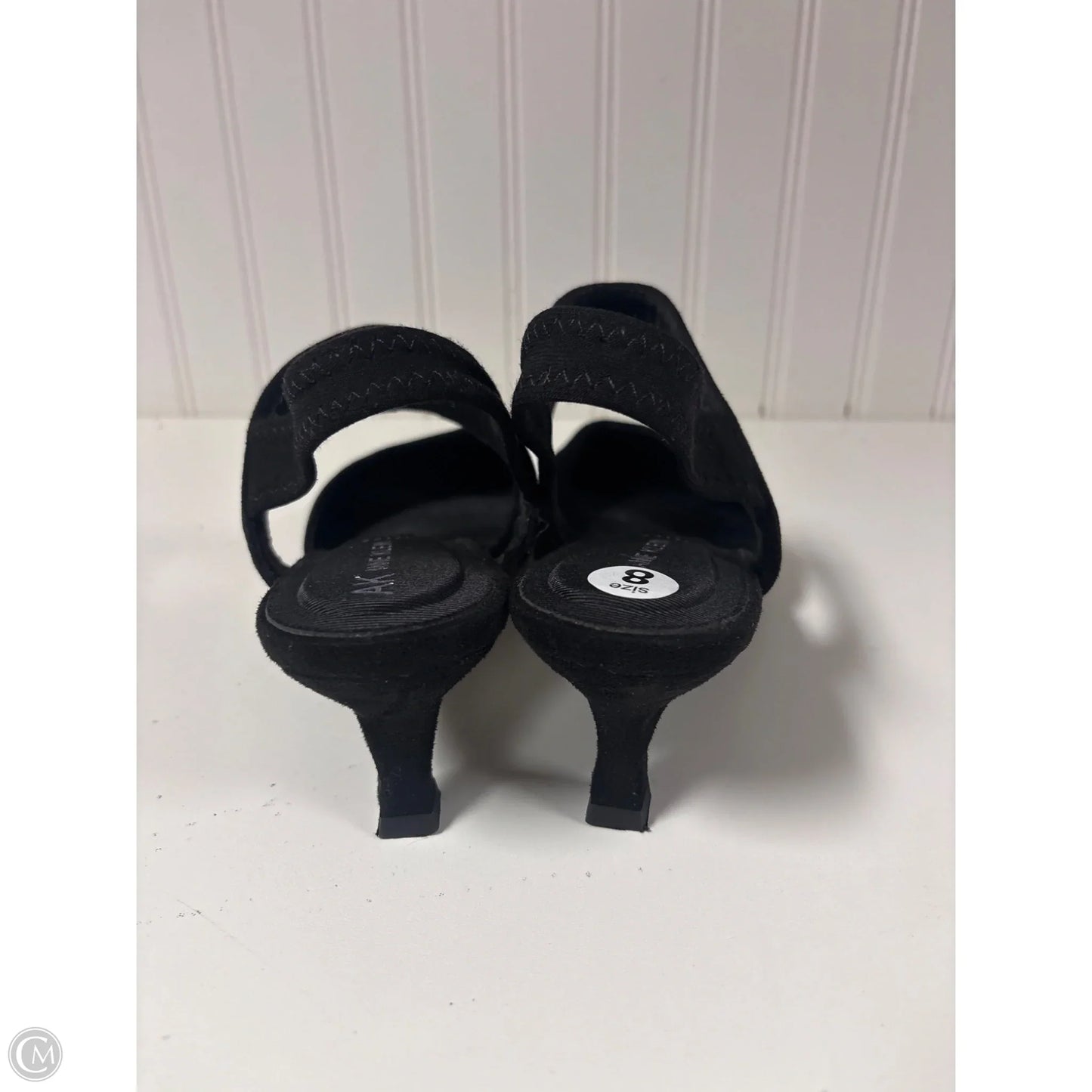 Shoes Heels Kitten By Anne Klein In Black, Size: 8
