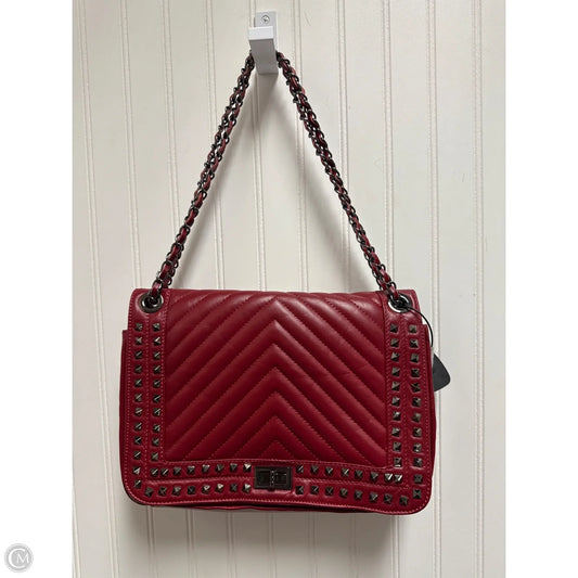 Handbag Leather By Cmc, Size: Large