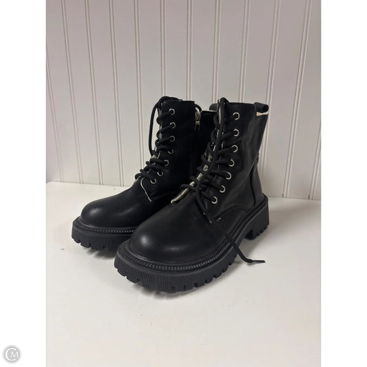 Boots Ankle Heels By Cme In Black, Size: 7
