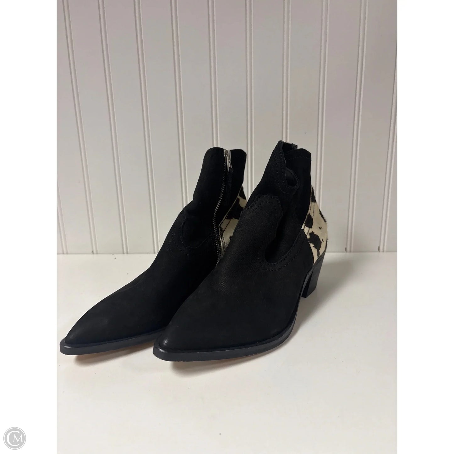 Boots Ankle Heels By Dolce Vita In Black, Size: 7