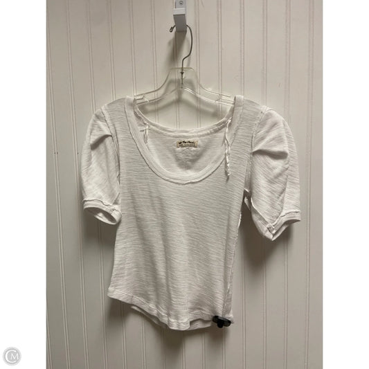 Top Short Sleeve Basic By We The Free In White, Size: Xs