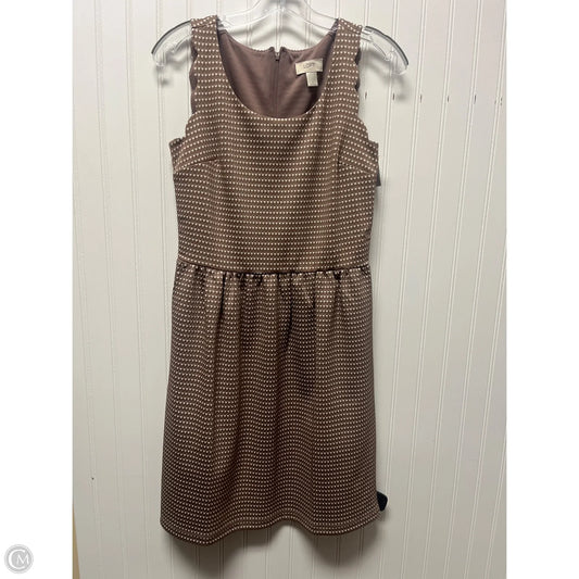 Dress Casual Short By Loft In Taupe, Size: Xs