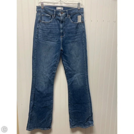 Jeans Boot Cut By Loft In Blue Denim, Size: 6