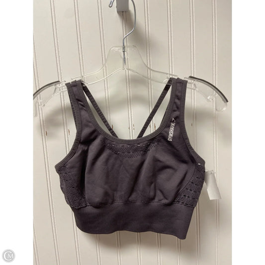 Athletic Bra By Gym Shark In Grey, Size: S