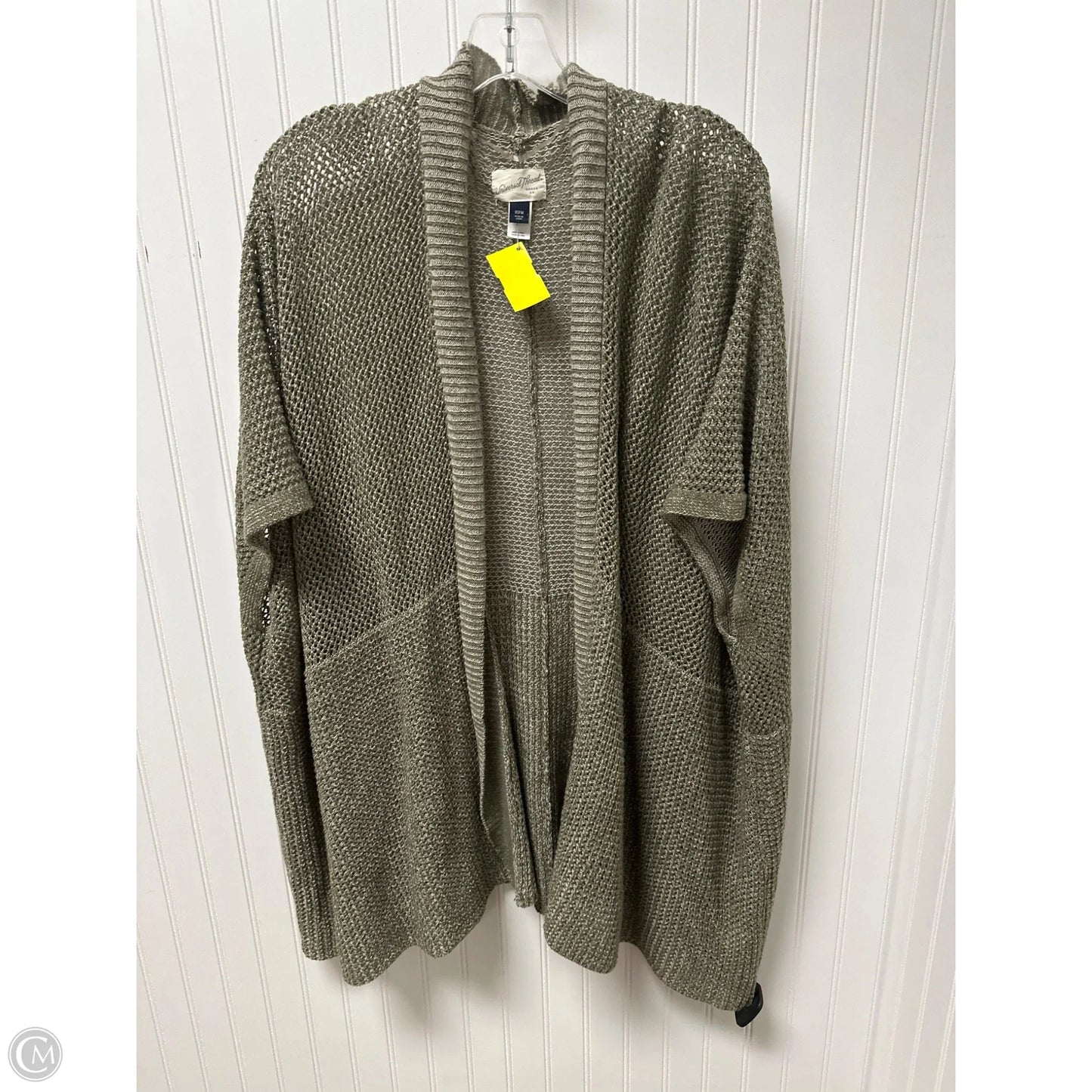 Sweater Cardigan By Universal Thread In Green, Size: Osfm