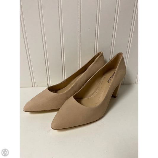 Shoes Heels Block By Gianni Bini In Beige, Size: 6