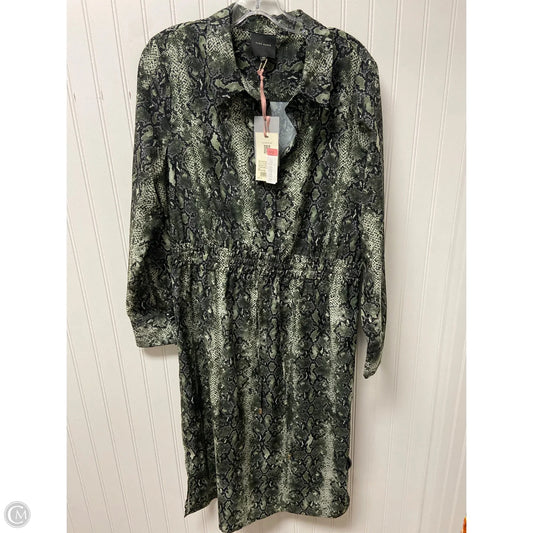 Dress Casual Midi By Alex Marie In Snakeskin Print, Size: L