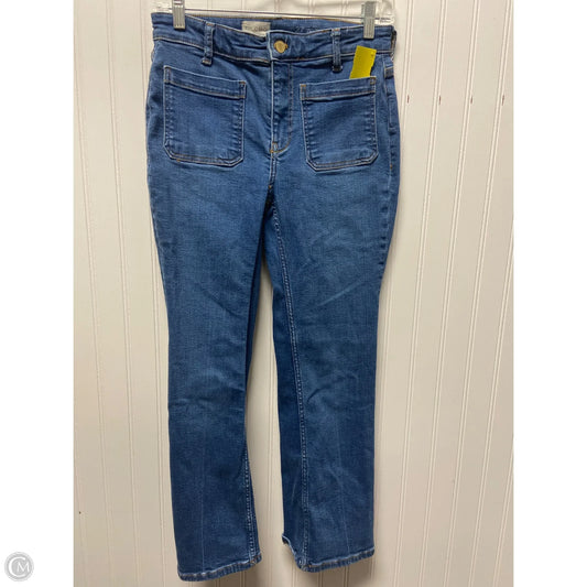 Jeans Boot Cut By Pilcro In Blue Denim, Size: 4