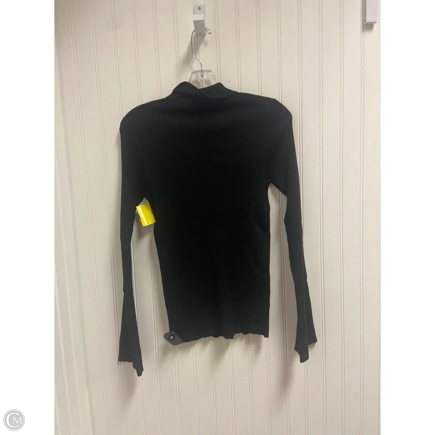 Top Long Sleeve By Loft In Black, Size: M