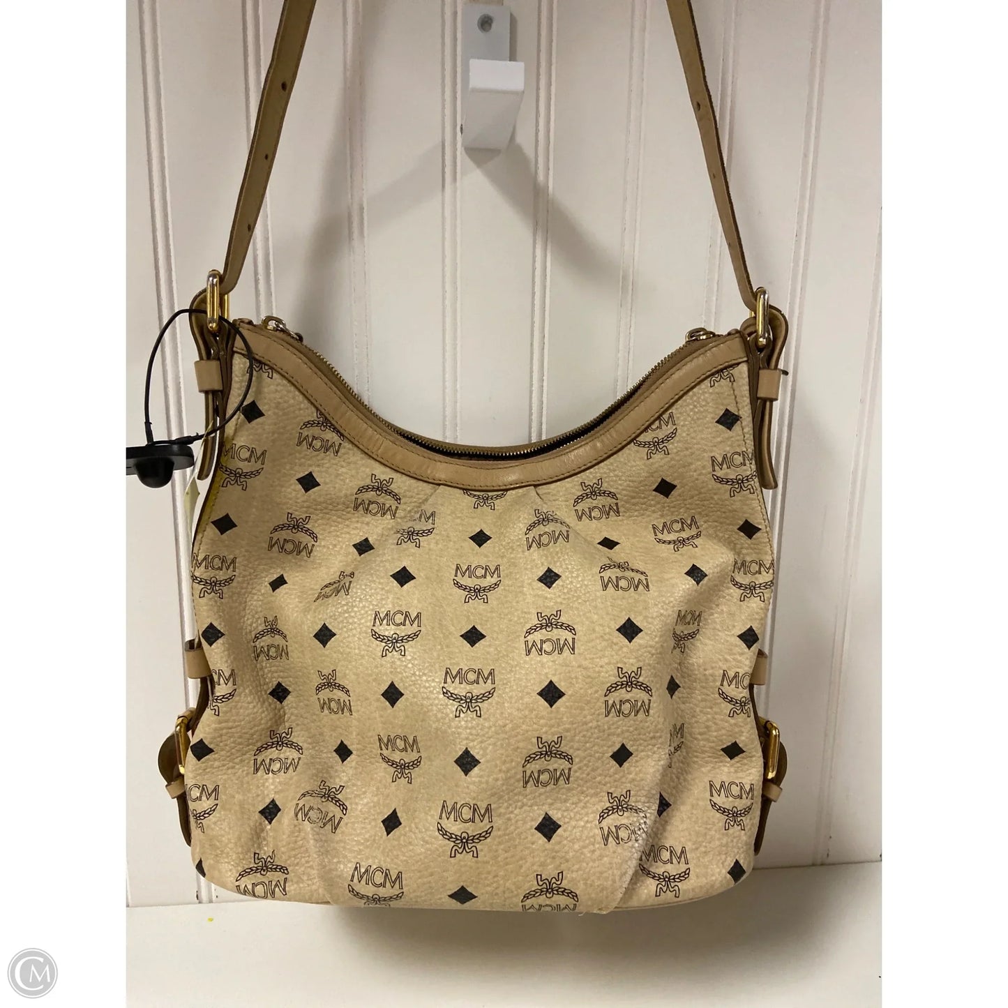 Crossbody Luxury Designer By Mcm, Size: Large