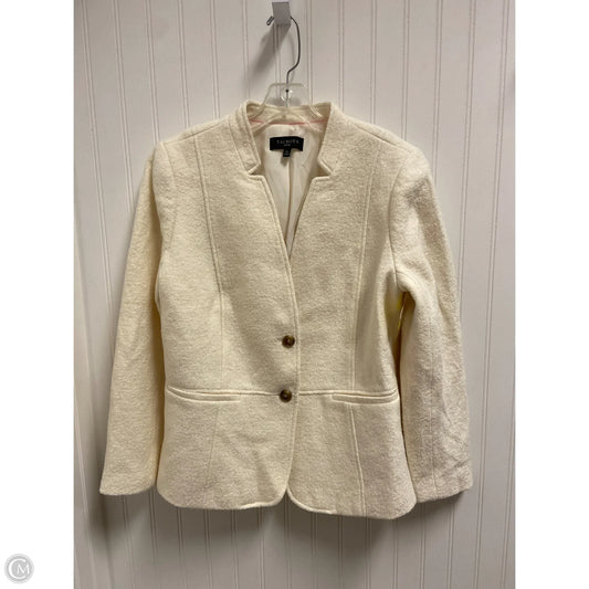 Blazer By Talbots In Cream, Size: Lp